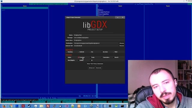 Multiplatform Libgdx Gamedev Tutorial - part 1 - Setting up the environment смотреть онлайн