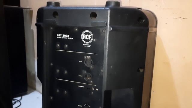 RCF art 200a active speaker system