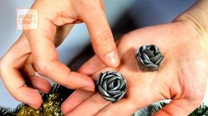 Еловая ветка с шишками из фоамирана своими руками с шаблоном | Новогодний декор 2021