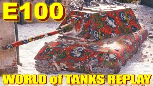 Е 100 World of Tanks Replays [ 6 Kills 10,3K Damage ]