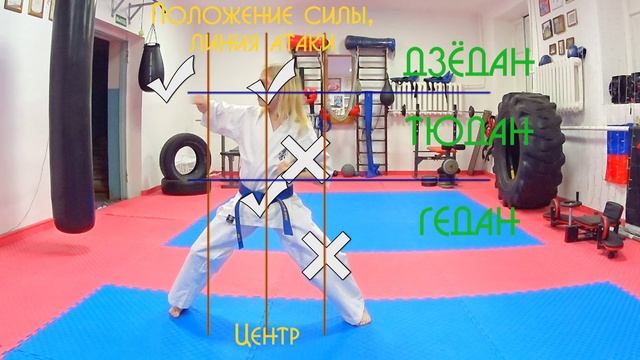 Больше о работе тренера/Кихон ката 7 кю/Смотреть на замедленном ПОВЕРХНОСТНО нюансы/ЦСП «Тэнгу Про»