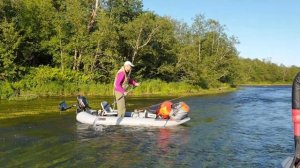 Катамараны и каяк Ондатра на моторах Suzuki 2,5