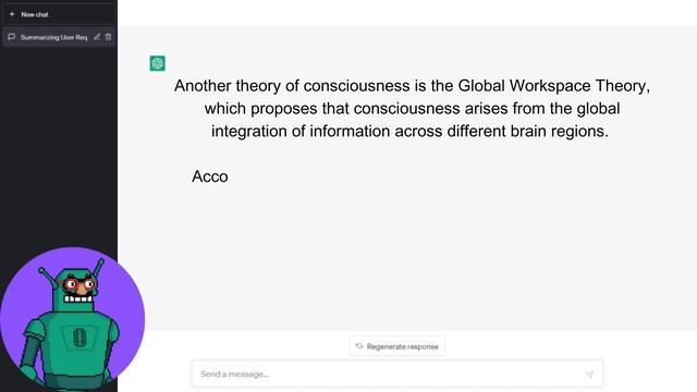 Hey CHAT GPT How Do You View Consciousness? - An AI Perspective