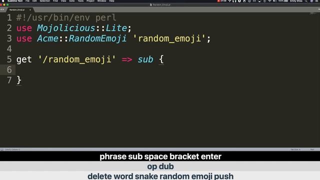 Building a Simple Mojolicious Perl App using Talon Voice Control смотреть онлайн