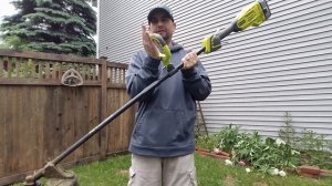 Ryobi One+ 18V Cordless Brushless String Trimmer Weed Wacker Review
