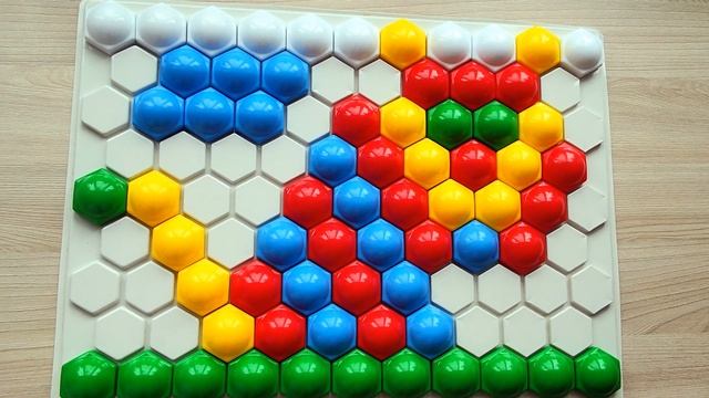 Алёнушкины поделки из мозаики - уточка, лев и танк смотреть онлайн