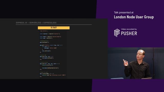 Expressless - 200 OK - London Node User Group - May 2018 смотреть онлайн