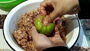 Фаршированные перцы. Долма
