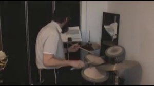 Beyond Bop Drumming by John Riley - Various tempos and excerpts on an old Remo practice pad set.