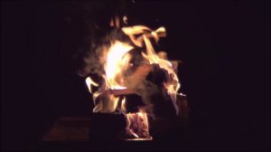 Смотри и говори "Пусть беспокойство и стресс уйдут" Зимний костер для поднятия настроения. Relax