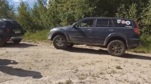 Покатушки на Renault Duster по грязи. Карьеры Разметелево.