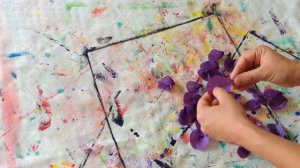 DIY Room Decor: Tissue Paper Wisteria