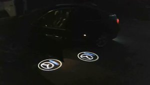 Подсветка дверей с логотипом Мазда