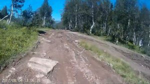 Ивановские озера, дорога.