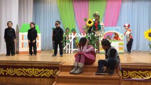 Спектакль К.Чуковского «Федорино горе».