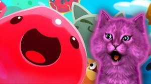 САМЫЙ БОЛЬШОЙ СЛАЙМ в МИРЕ КОТЕНОК АБИ ИГРА для ДЕТЕЙ и МАЛЫШЕЙ