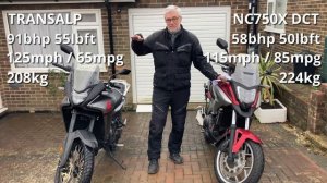 Honda Transalp 750 vs NC750X - Quick Comparison