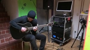 Akustikgitarre jam session mit DigiTech Jamman Solo und Boss PS-6 Harmonist (CH-Deutsch)