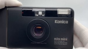 Konica Big mini BM-301 Black Point & Shoot Film Camera 1700023