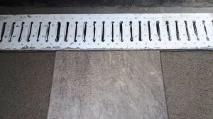 Укладка керамогранита на террасе