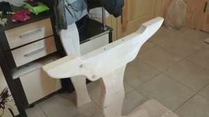 Мебель для бани своими руками. Делаем ноги для стола.