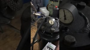 Самодельнаяый винтовой компрессор 10kw 1500л/м