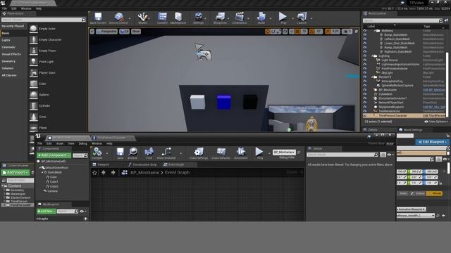 Ue4. Добавляем мини игру (или паззл) в проект за несколько минут. Урок #15 Unreal Engine