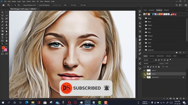 Painting Effect Photoshop Action File FREE Download смотреть онлайн
