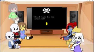 Undertale react to Undertale Yellow!💫 PART 2!