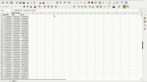 Как закрепить строку в LibreOffice Calc