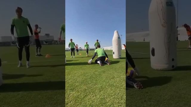 Упражнения для футбольных вратарей на концетрацию/ exercises for football goalkeepers on certificat