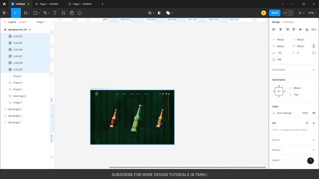 How to create Endless Scroll Animation in Figma | Tamil Tutorial смотреть онлайн