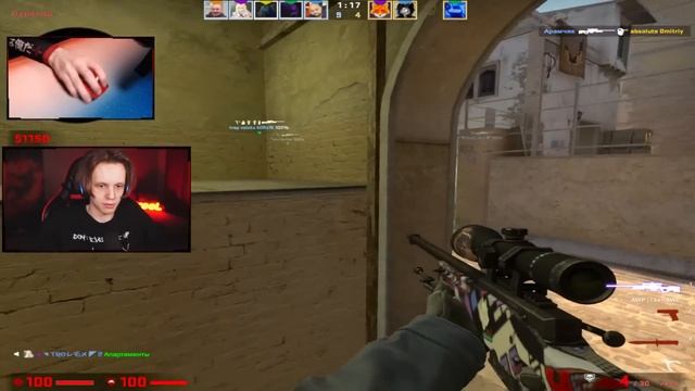 Сыграл на МЫШКЕ за 1 РУБЛЬ (CS:GO)