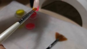 Френч пигментами