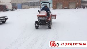 Японский мини трактор mitsubishi mt181