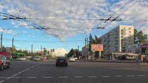 Проспект Большевиков. Поездка на авто. Июль 2024.