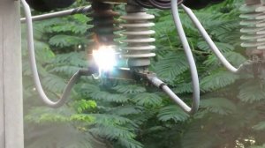 Дуга на разъединителе 35кВ⚡️