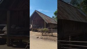 Провинция Даклак. Деревня. Вьетнам.