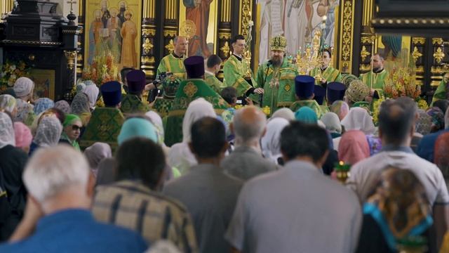 Престольный праздник храма День Святого Духа 2023 год смотреть онлайн