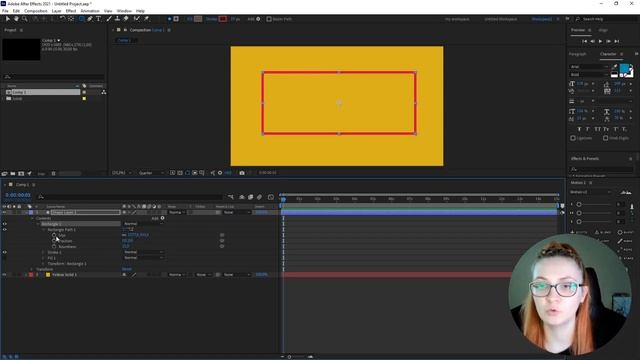 Шейпы и их настройка в After Effects