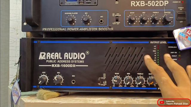 Real audio All model amplifier at cheapest rate | Amplifier Price range | Team Pahadi Star