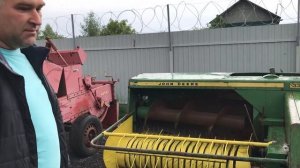 Отзыв | John Deere 336 | Пресс подборщик | Тюковый