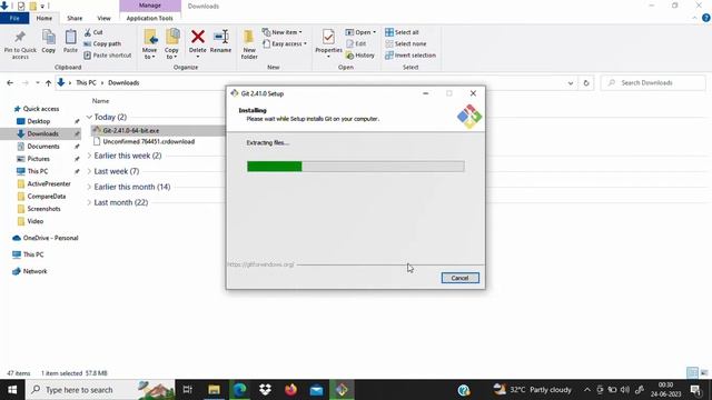 How to install Git Bash on Windows |Git Bash Install смотреть онлайн