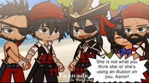 Birth of Venus Meme // Aphmau // Gacha Club Trend // Pirate-Siren AU