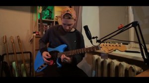 Обзор на Squier Sonic Mustang HH California Blue