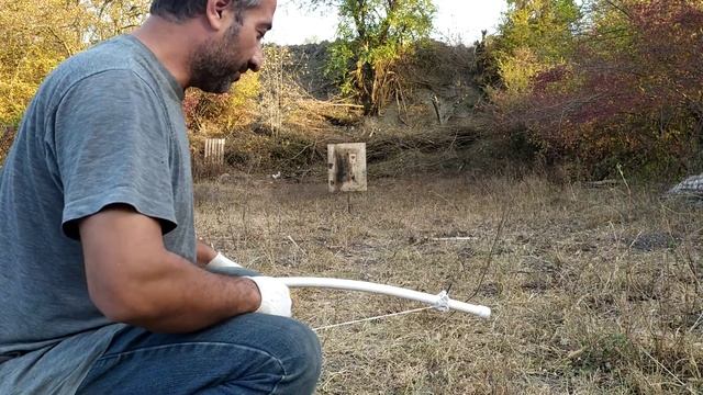 Мощный лук из пластиковой трубы смотреть онлайн