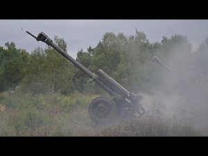 Тактическое учение артиллеристов ВДВ в Приморье