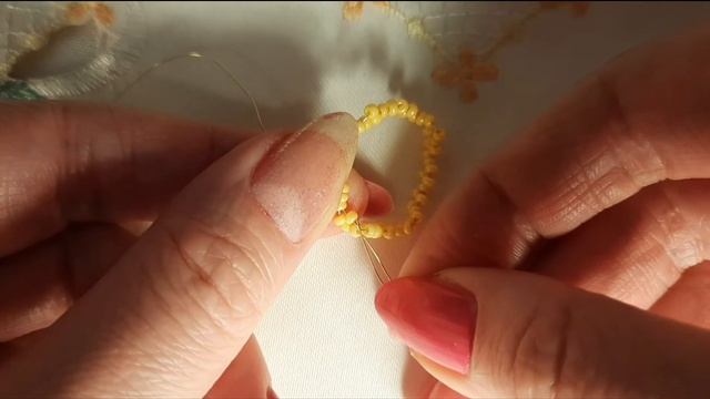 Кольцо из бисера для начинающих. Простое плетение. Beaded Ring For Biginner. #DIY #jelljewellery