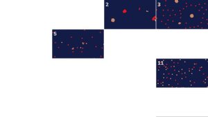 Клеточные Автоматы на частицах