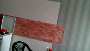Обои, наклеенные на отштукатуренные машинным способом стены